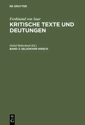 Haberland |  Seligmann Hirsch | Buch |  Sack Fachmedien