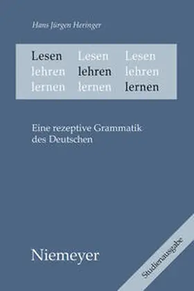 Heringer |  Lesen lehren lernen | Buch |  Sack Fachmedien