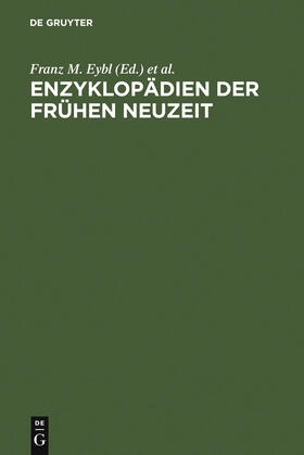Eybl / Welzig / Harms |  Enzyklopädien der Frühen Neuzeit | Buch |  Sack Fachmedien