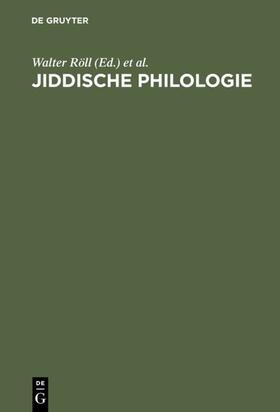 Neuberg / Röll |  Jiddische Philologie | Buch |  Sack Fachmedien