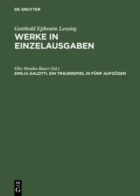 Bauer |  Emilia Galotti | Buch |  Sack Fachmedien