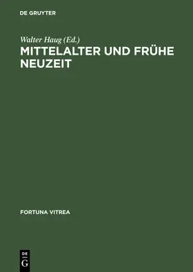 Haug |  Mittelalter und frühe Neuzeit | Buch |  Sack Fachmedien