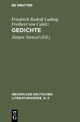 Stenzel |  Gedichte | Buch |  Sack Fachmedien