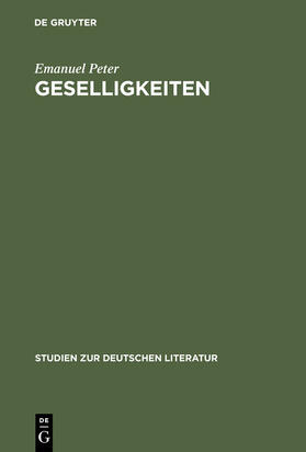 Peter |  Geselligkeiten | Buch |  Sack Fachmedien