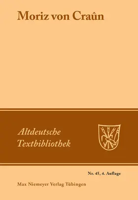 Pretzel |  Moriz von Craûn | Buch |  Sack Fachmedien