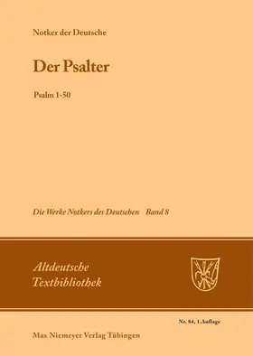 Tax |  Der Psalter | Buch |  Sack Fachmedien