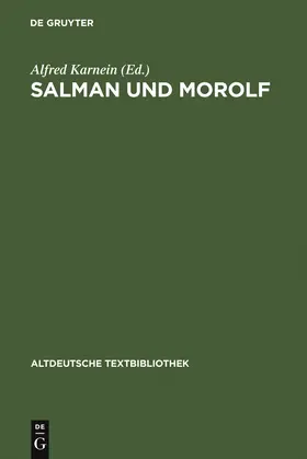 Karnein |  Salman und Morolf | Buch |  Sack Fachmedien