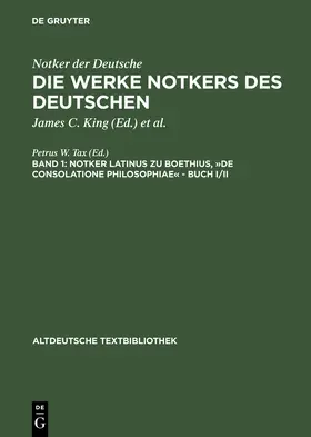 Tax |  Boethius, »De consolatione Philosophiae« ¿ Buch I/II | Buch |  Sack Fachmedien