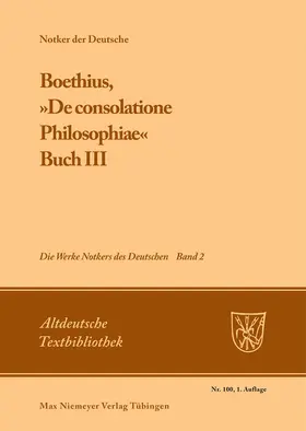 Tax |  Boethius, »De consolatione Philosophiae« | Buch |  Sack Fachmedien