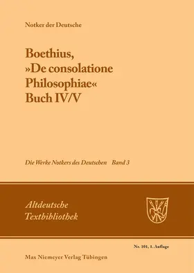 Tax |  Boethius, »De consolatione Philosophiae« | Buch |  Sack Fachmedien