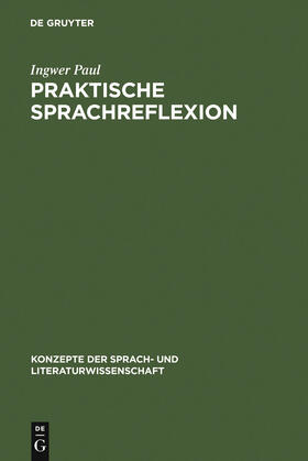 Paul |  Praktische Sprachreflexion | Buch |  Sack Fachmedien