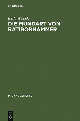 Waniek |  Die Mundart von Ratiborhammer | Buch |  Sack Fachmedien