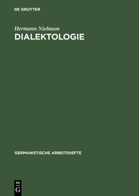 Niebaum |  Dialektologie | Buch |  Sack Fachmedien