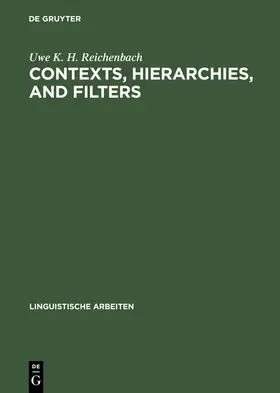 Reichenbach |  Contexts, hierarchies, and filters | Buch |  Sack Fachmedien