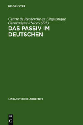  Das Passiv im Deutschen | Buch |  Sack Fachmedien