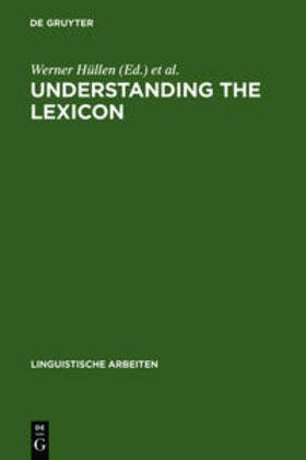 Schulze / Hüllen |  Understanding the lexicon | Buch |  Sack Fachmedien