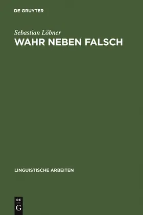 Löbner |  Wahr neben Falsch | Buch |  Sack Fachmedien