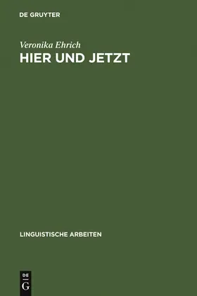 Ehrich |  Hier und jetzt | Buch |  Sack Fachmedien