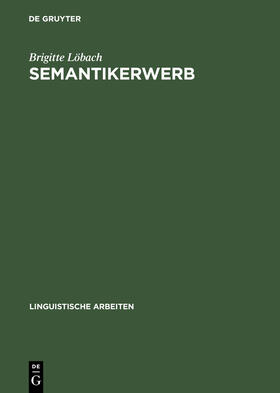 Löbach |  Semantikerwerb | Buch |  Sack Fachmedien