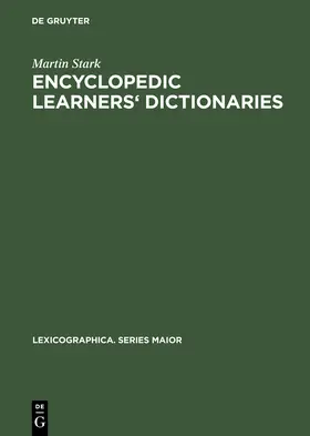 Stark |  Encyclopedic Learners' Dictionaries | Buch |  Sack Fachmedien