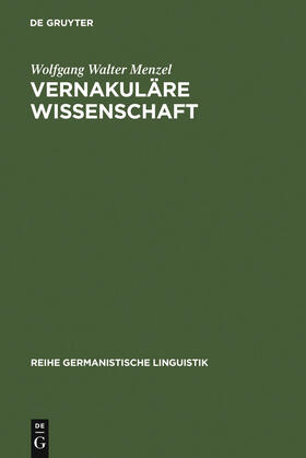 Menzel |  Vernakuläre Wissenschaft | Buch |  Sack Fachmedien