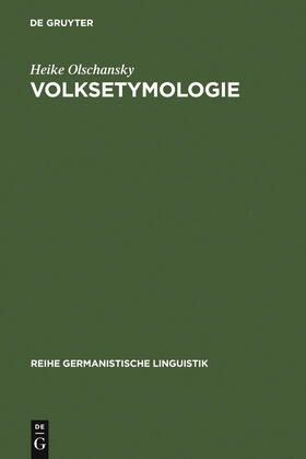 Olschansky |  Volksetymologie | Buch |  Sack Fachmedien