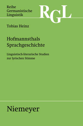 Heinz |  Hofmannsthals Sprachgeschichte | Buch |  Sack Fachmedien