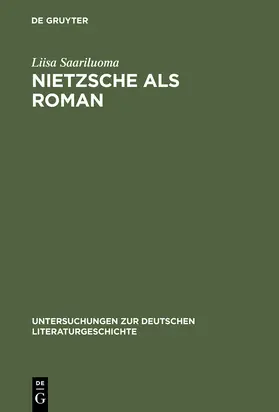 Saariluoma |  Nietzsche als Roman | Buch |  Sack Fachmedien