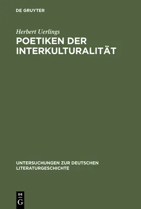 Uerlings |  Poetiken der Interkulturalität | Buch |  Sack Fachmedien