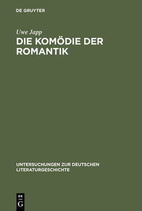 Japp |  Die Komödie der Romantik | Buch |  Sack Fachmedien