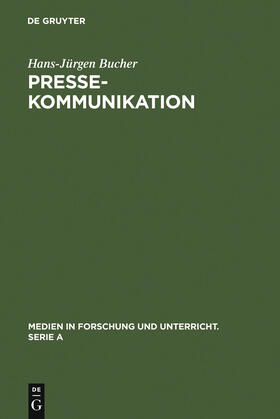 Bucher |  Pressekommunikation | Buch |  Sack Fachmedien