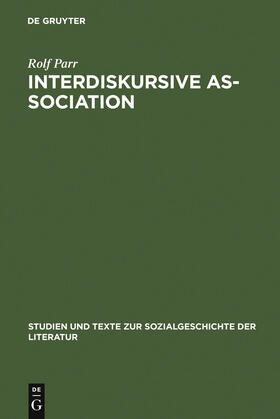 Parr |  Interdiskursive As-Sociation | Buch |  Sack Fachmedien