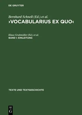 Schnell / Grubmüller |  Einleitung | Buch |  Sack Fachmedien