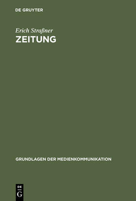 Straßner |  Zeitung | Buch |  Sack Fachmedien