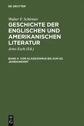 Schirmer / Esch |  Vom Klassizismus bis zum 20. Jahrhundert | Buch |  Sack Fachmedien