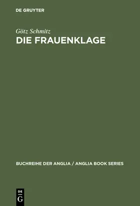 Schmitz | Die Frauenklage | Buch | 978-3-484-42123-3 | sack.de