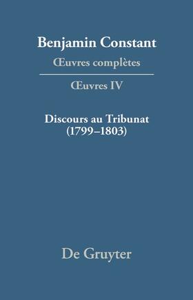 Kloocke / Sanchéz Mejía |  Discours au Tribunat. De la possibilité d'une constitution républicaine dans un grand pays (1799¿1803) | Buch |  Sack Fachmedien