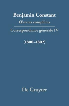 Courtney |  Correspondance 1800¿1802 | Buch |  Sack Fachmedien