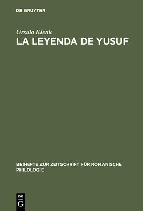 Klenk |  La Leyenda de Yusuf | Buch |  Sack Fachmedien