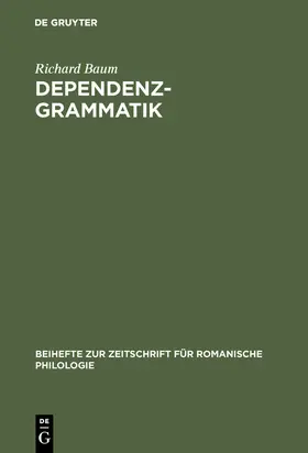 Baum |  Dependenzgrammatik | Buch |  Sack Fachmedien