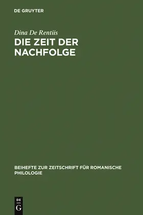 Rentiis |  Die Zeit der Nachfolge | Buch |  Sack Fachmedien