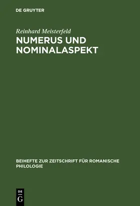 Meisterfeld |  Numerus und Nominalaspekt | Buch |  Sack Fachmedien