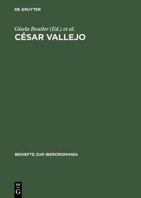 Losada / Beutler |  César Vallejo | Buch |  Sack Fachmedien