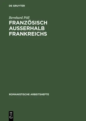 Pöll |  Französisch außerhalb Frankreichs | Buch |  Sack Fachmedien