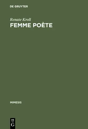 Kroll |  Femme poète | Buch |  Sack Fachmedien