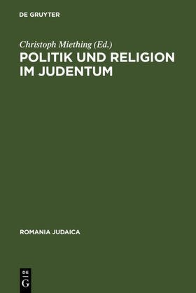 Miething |  Politik und Religion im Judentum | Buch |  Sack Fachmedien