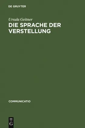 Geitner | Die Sprache der Verstellung | Buch | 978-3-484-63001-7 | sack.de