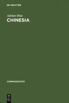 Hsia |  Chinesia | Buch |  Sack Fachmedien