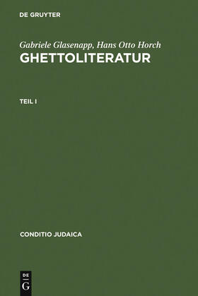 Horch / Glasenapp |  Ghettoliteratur | Buch |  Sack Fachmedien