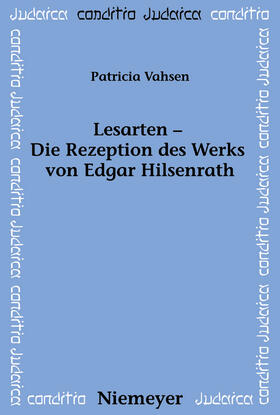 Vahsen |  Lesarten ¿ Die Rezeption des Werks von Edgar Hilsenrath | Buch |  Sack Fachmedien